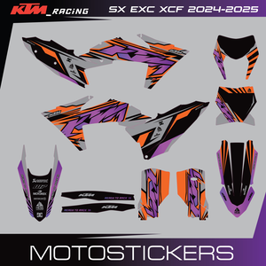 KTM EXC Grey Violet 2024 2025