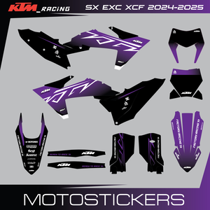 KTM EXC Violet Black 2024 2025