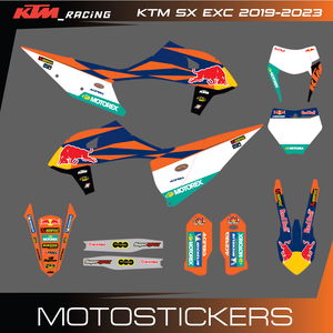 KTM SX EXC Graffity RedBull 2019 2020 2021 2022 2023