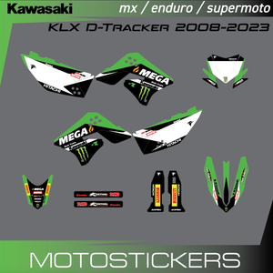 Kawasaki KLX D-Tracker 2008 2009 2020 2022 2012 2013 2014 2015 2016 2017 2018 2019 2020 2021 2022 2023
