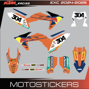 KTM EXC 2024 2025 Manuel Lettenbecher Replica