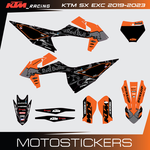 KTM SX EXC Graffity RedBull 2019 2020 2021 2022 2023