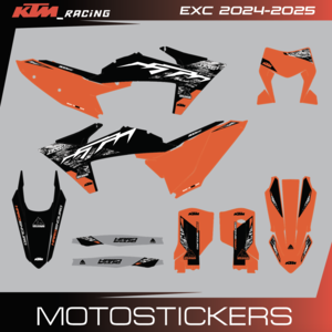 KTM EXC Hard Enduro 2025 Replica