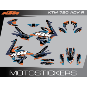 KTM 790 Adventure R Aqua Racing