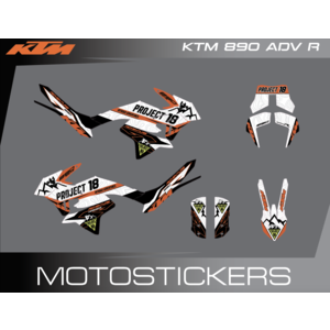 KTM 890 Adventure R P18 Replica Adventures