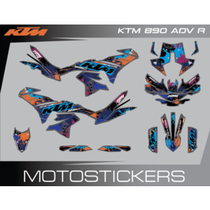 KTM 890 Adventure R Color Madness