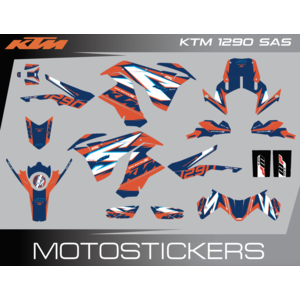 KTM 1290 Super Adventure S Orange Blue Madness