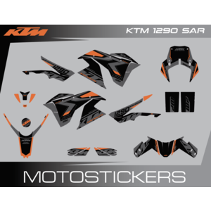 KTM 1290 Super Adventure R Orange Black Madness