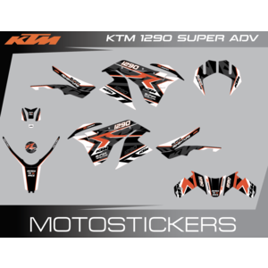 KTM 1290 Super Adventure Black Monster