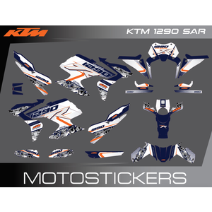 KTM 1290 SAR Cartoon LifeStyle