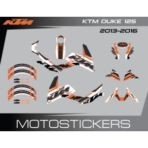 KTM DUKE 125 Carbon Racing 2013 2014 2015 2016