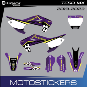 Husqvarna TC50 Violet Rockstar 2019 2020 2021 2022 2023