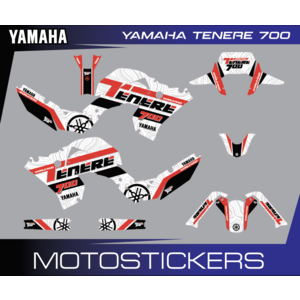 Yamaha Tenere 700 RedWhite Warrior