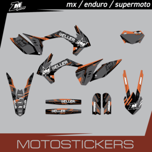 ZM Moto Deller Walker Orange Factory