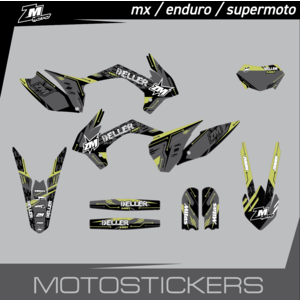 ZM Moto Deller Kadet Yellow Factory