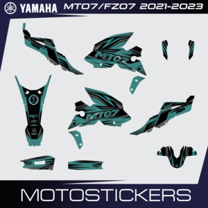 Yamaha MT07 City Race FZ07 2021 2022 2023