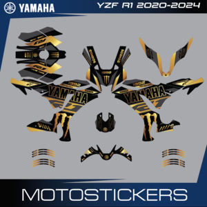 Yamaha YZF R1 Gold Racing 2020 2021 2022 2023 2024