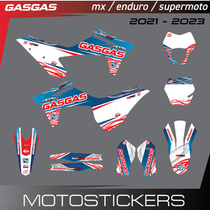 Gas Gas Blue 2021 2022 2023