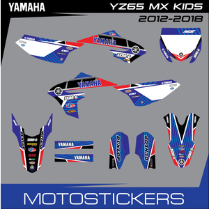 Yamaha YZ65 Mx 2012 2013 2014 2015 2016 2017 2018