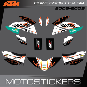 KTM Duke 690R LC4 SM 2006 2007 2008 2009