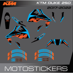 KTM Duke 250 2017 2018 2019 2020 2021 2022