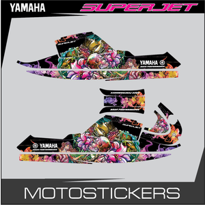 Yamaha Superjet Black Flora