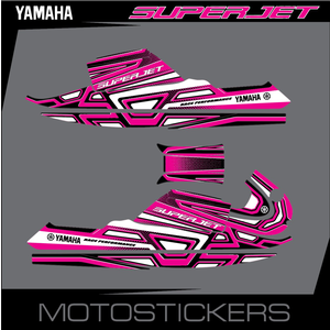 Yamaha Superjet Pink Geometry