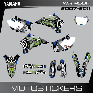 Yamaha WR 450F Camo 2007 2008 2009 2010 2011