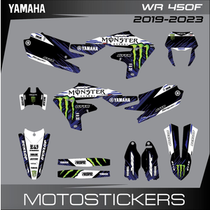 Yamaha WR 450F Monster Energy 2019 2020 2021 2022 2023