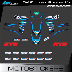 TM Factory Sticker Kit 2022 2023
