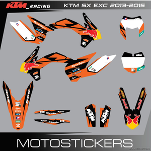 KTM SX EXC Red Bull 2013 2014 2015