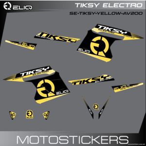 Tiksy Electro Factory Graphics Kit