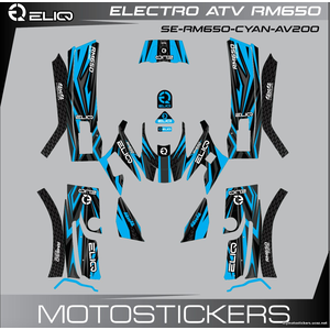 ATV RM650 Cyan