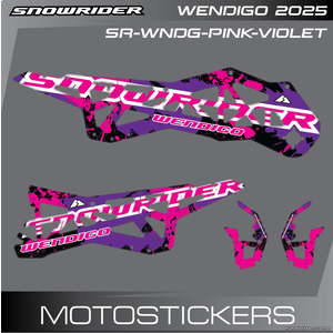Snowrider Wendigo Pink Violet 2025
