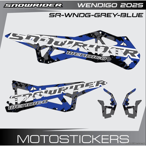 Snowrider Wendigo Grey Blue 2025