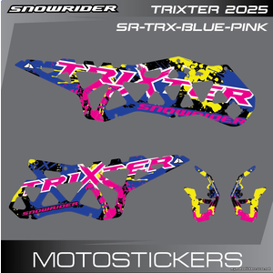 Snowrider Trixter Blue Pink 2025
