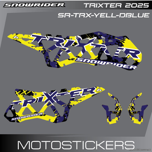 Snowrider Trixter Yellow Dark Blue 2025