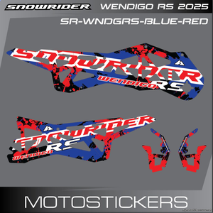 Snowrider Wendigo RS Blue Red 2025