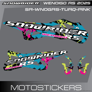 Snowrider Wendigo RS Turquoise Pink 2025