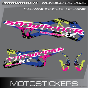 Snowrider Wendigo RS Blue Pink 2025