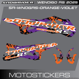 Snowrider Wendigo RS Orange Violet 2025