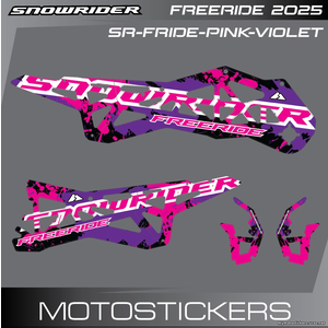 Snowrider Freeride Pink Violet 2025