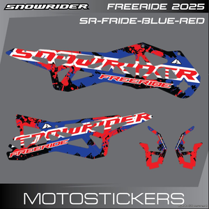 Snowrider Freeride Blue Red 2025