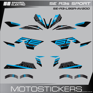 SE R3s Sport Light Blue Grey 2024 2025