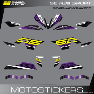SE R3s Sport Violet White 2024 2025