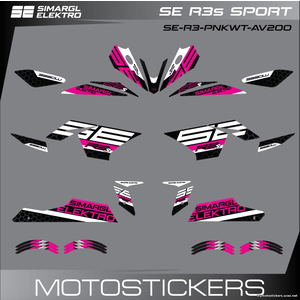 SE R3s Sport Pink White 2024 2025