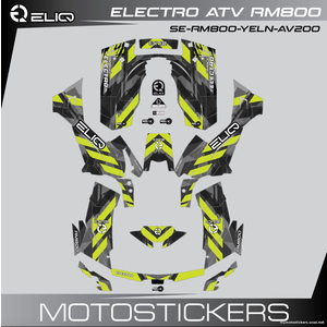 ATV RM800 Yellow Neon