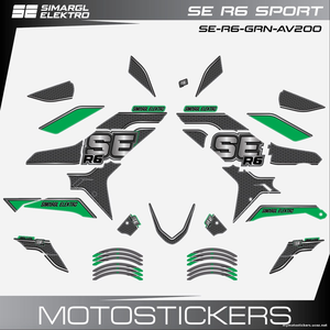 SE R6 Sport Green