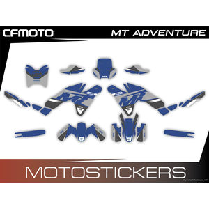 CFMOTO MT450 Adventure Grey Blue