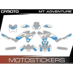 CFMOTO MT450 Adventure White Grey